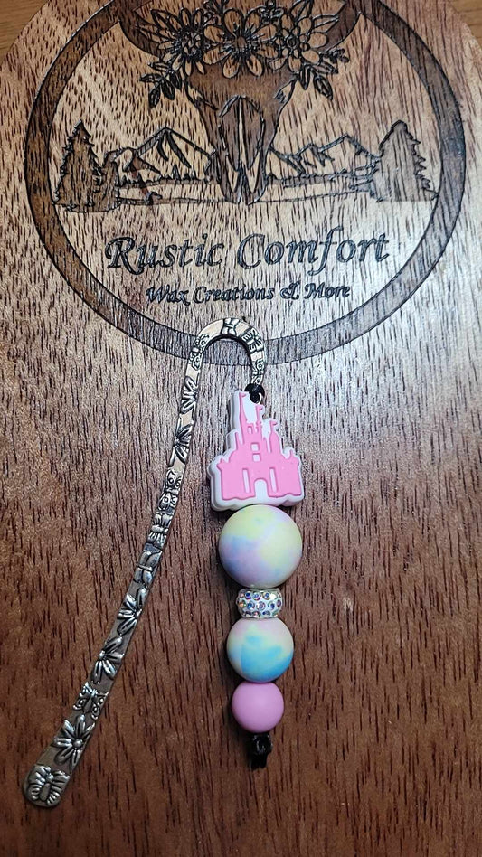 Pink Castle Bookmark