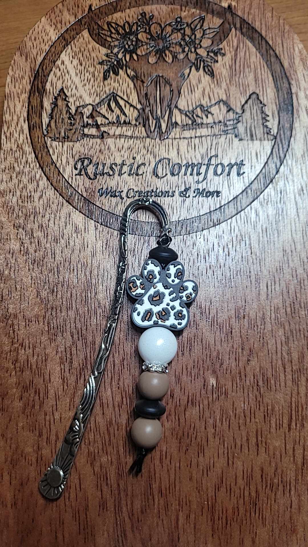 Paw Print Bookmark