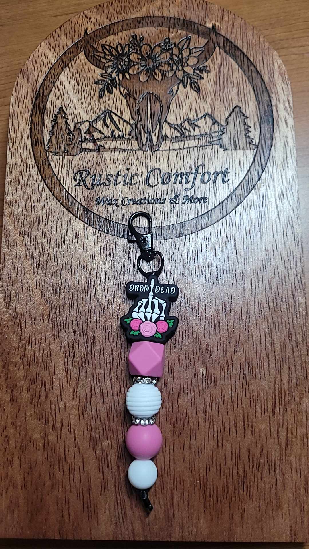 Drop Dead Keychain