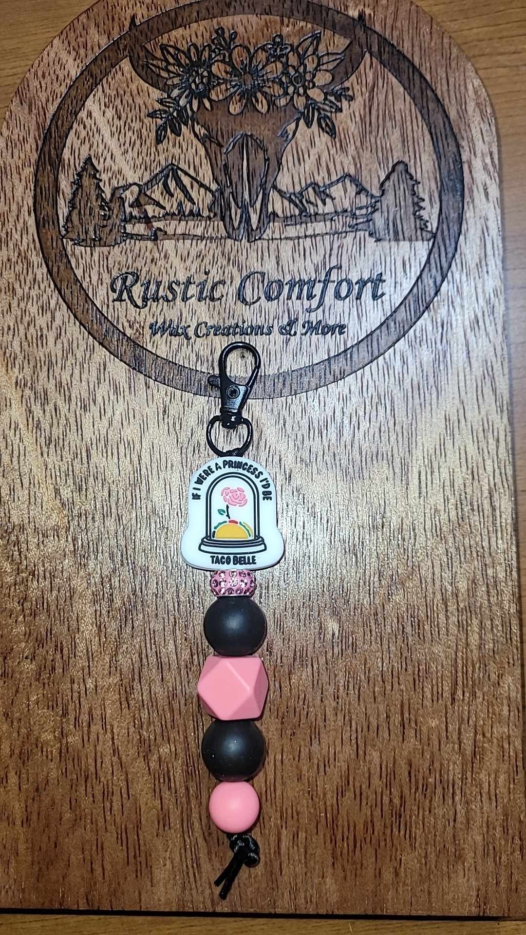 Taco Belle Keychain