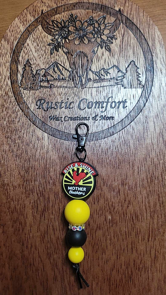 Rise & Shine Keychain