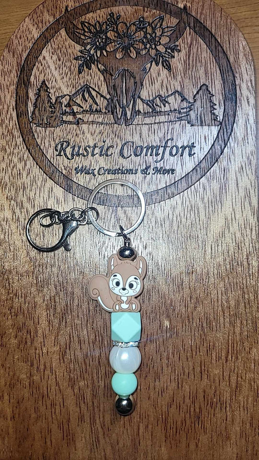 Squirrel Keychain