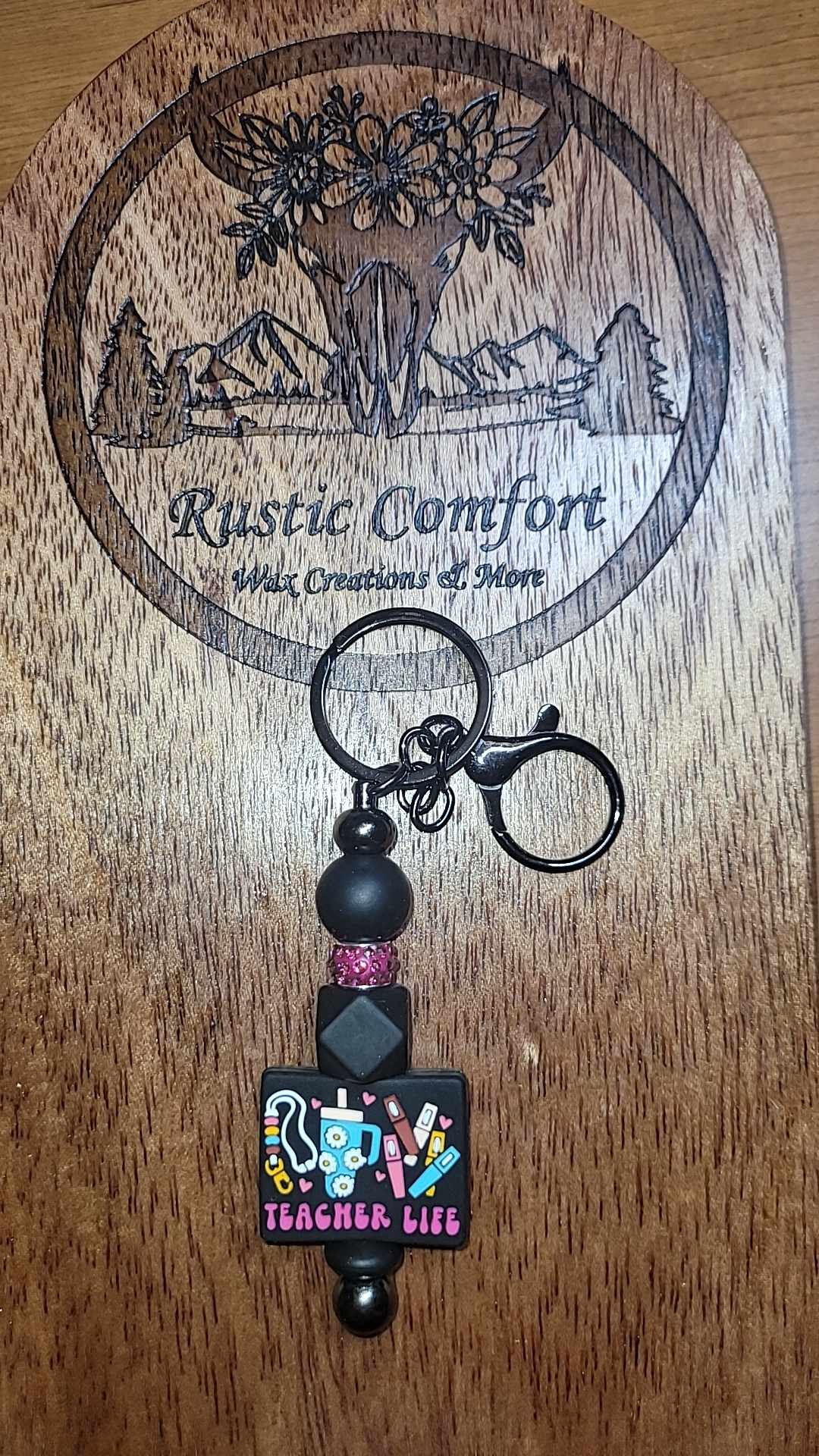 Teacher Life Keychain