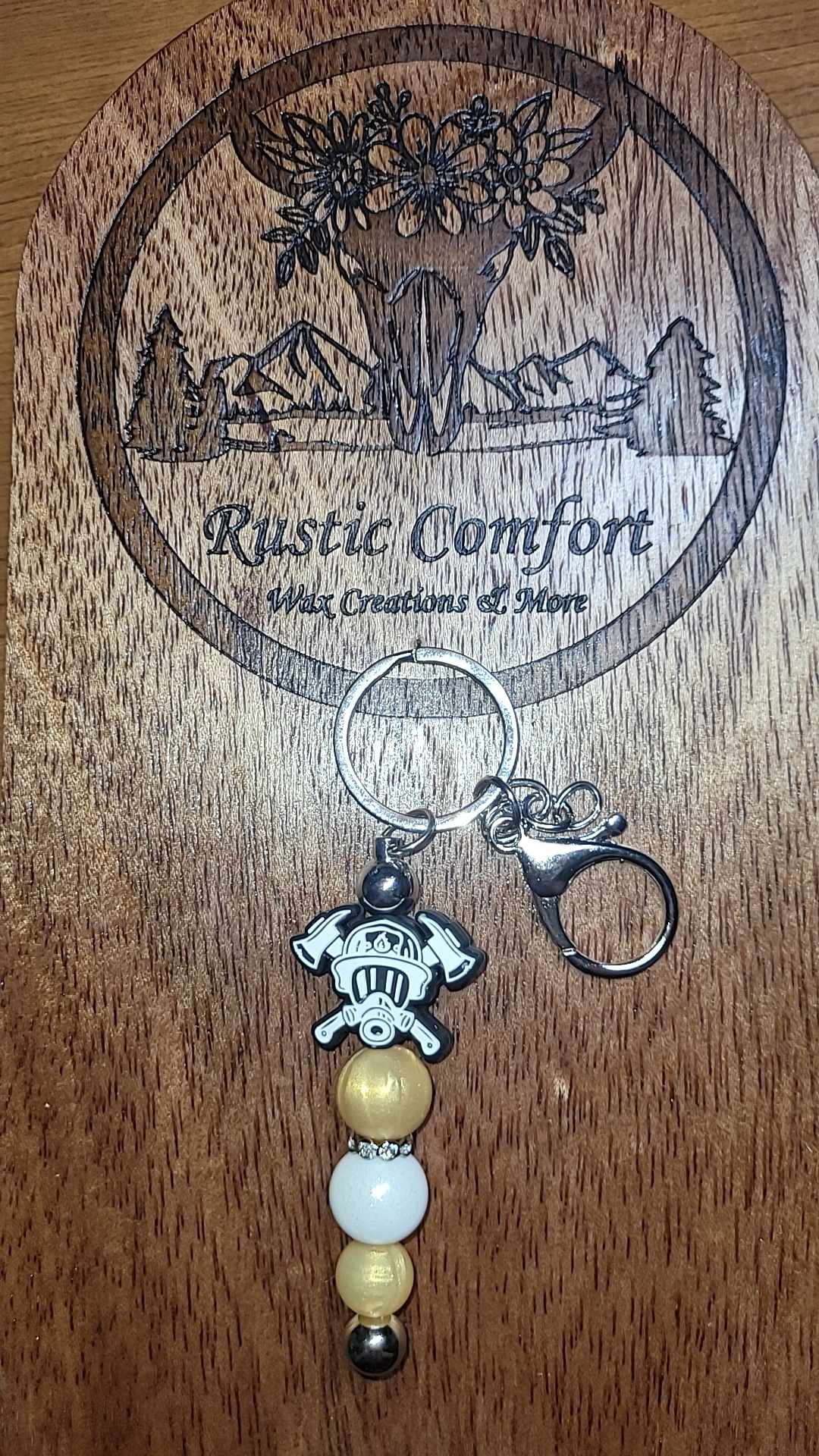 Firefighter Keychain