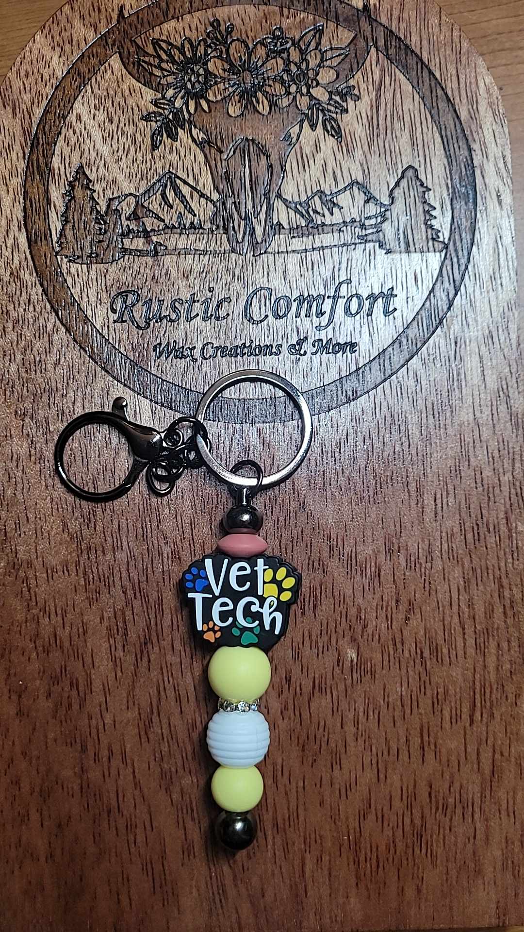 Vet Tech Keychain