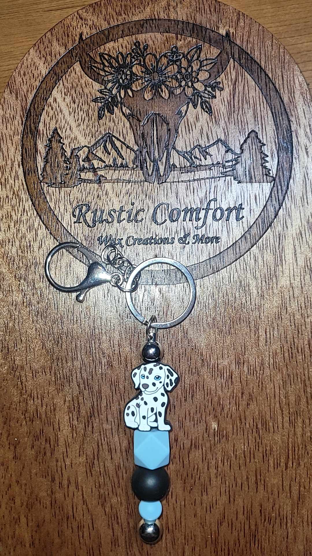 Dalmatian Keychain