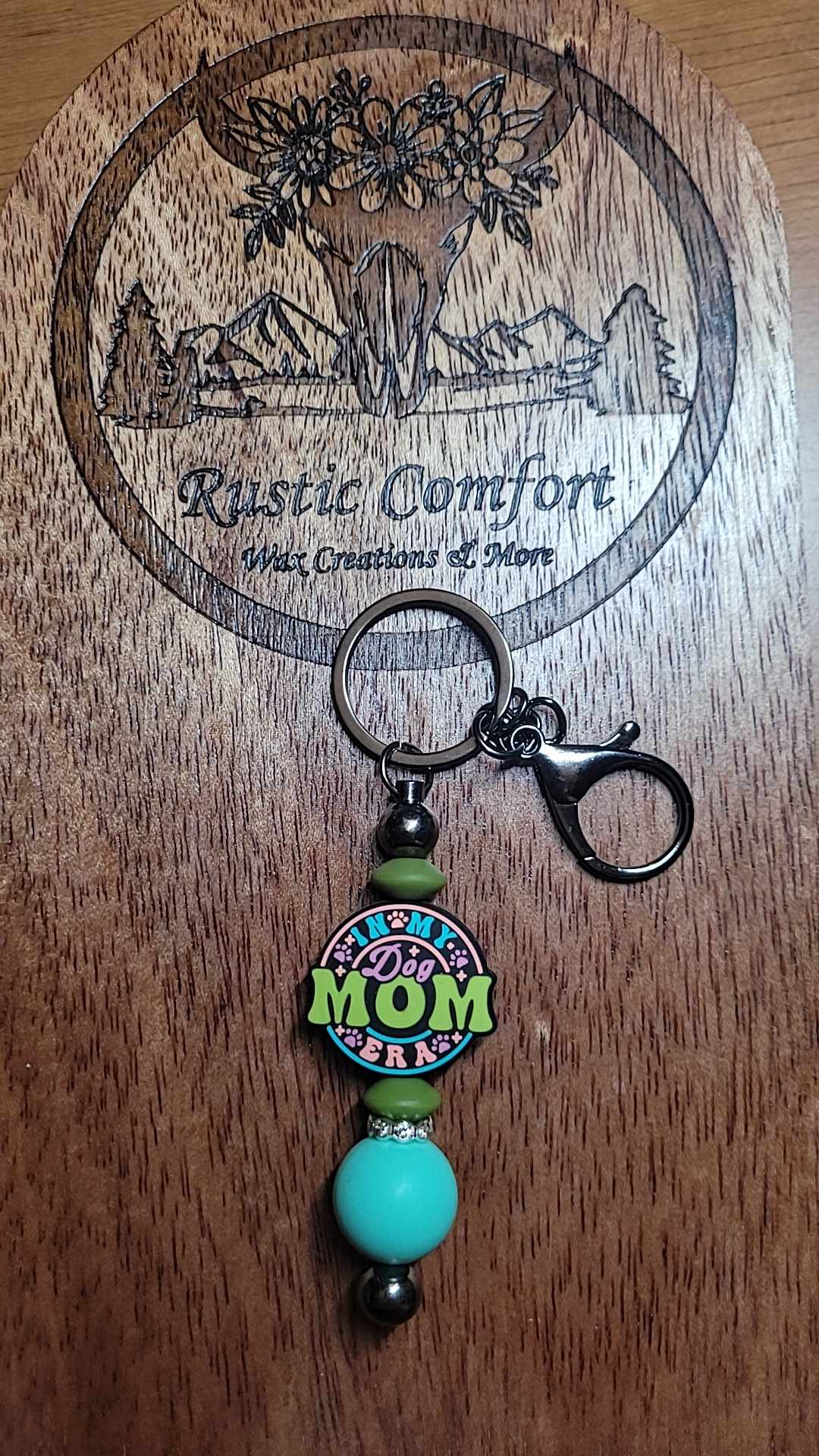 Dog Mom Era Keychain