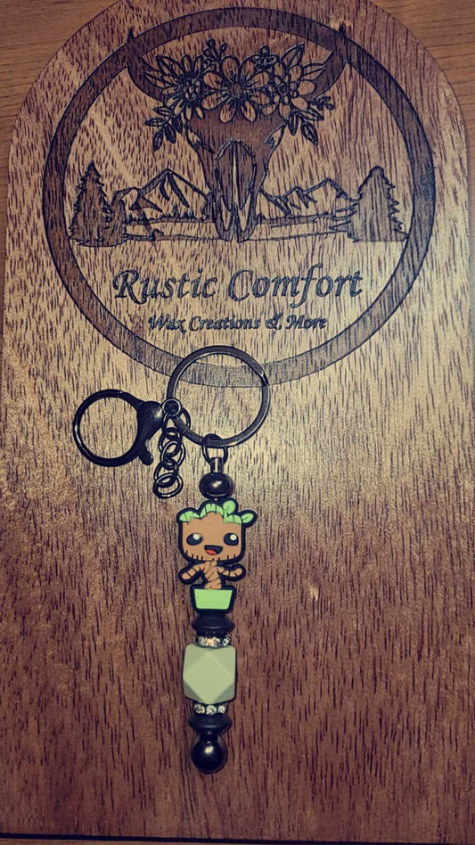 Tree Guy Keychain