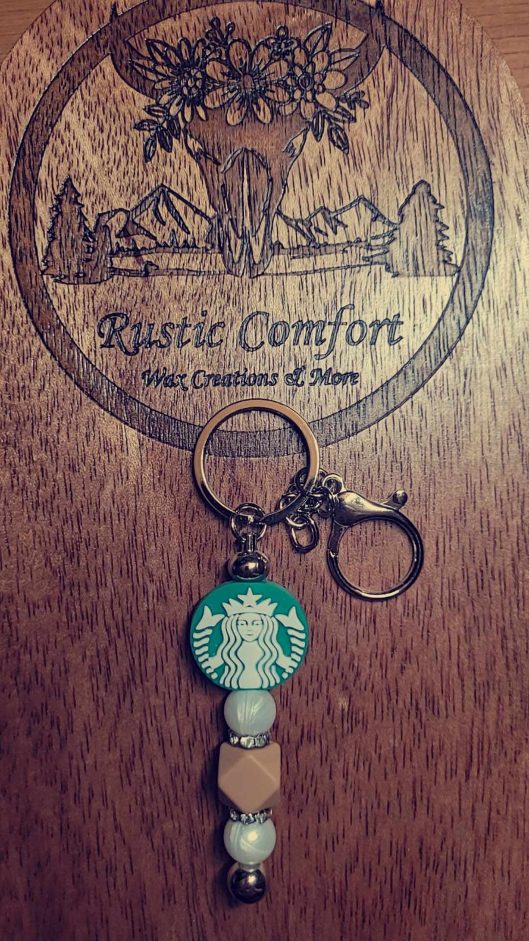 Star Coffee Keychain