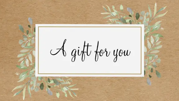 Gift Certificate